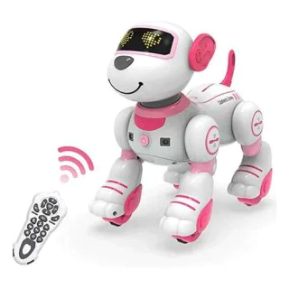 Robo Dog with Touch Function With Remote Pink